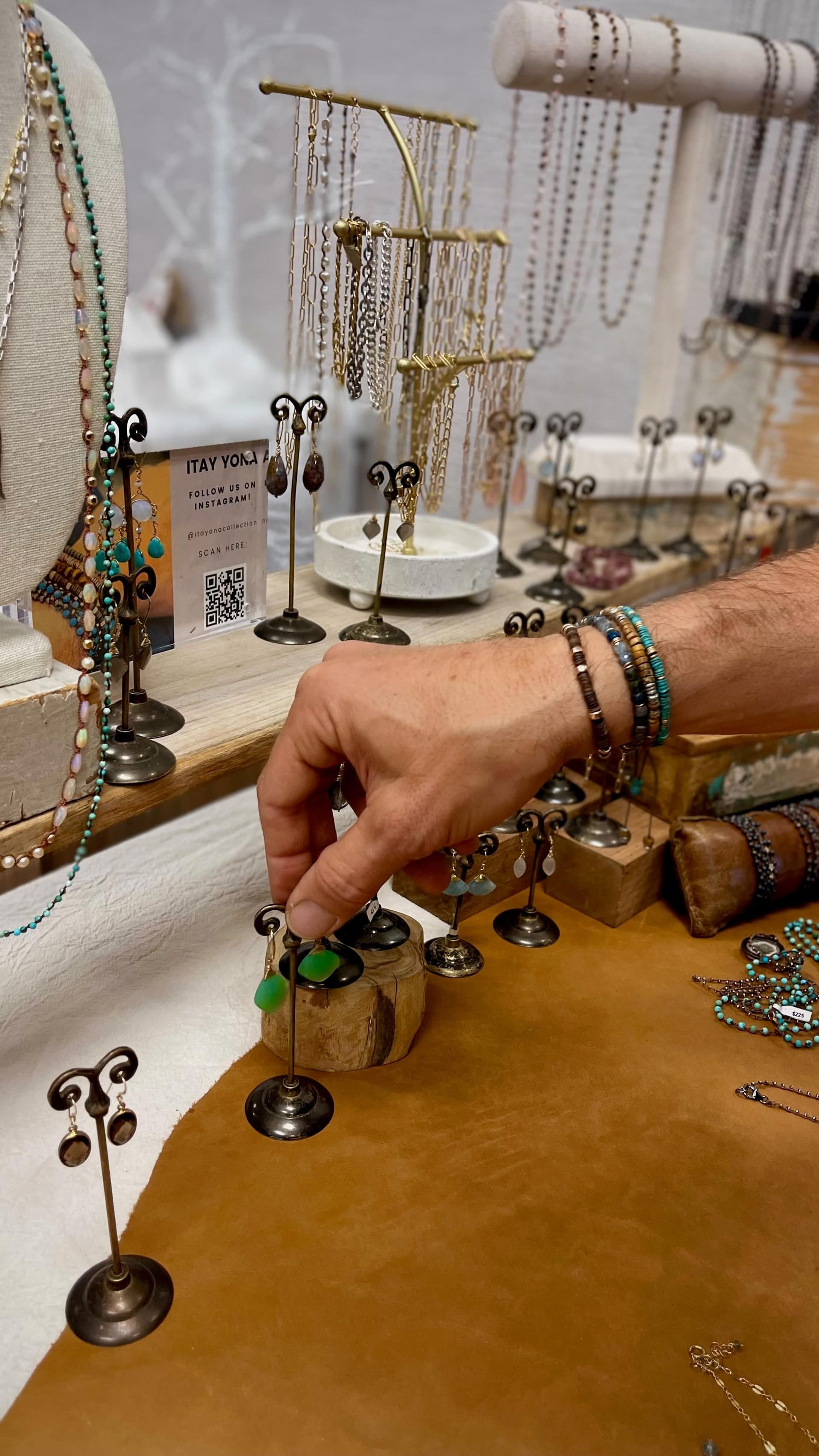 Fine jewelry craftsmanship detail